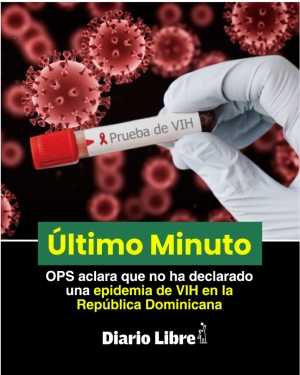 OPS no ha declarado epidemia de VIH en República Dominicana
